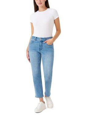 Seven7  Tummyless High Rise Ankle Straight Slimming Jeans  Women Size 22W